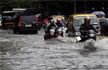 Heavy rains choke Mumbai, schools shut; train services affected